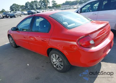 2001 Plymouth Neon Highline z USA, uszkodzony, nr VIN 1P3ES46C61D175727